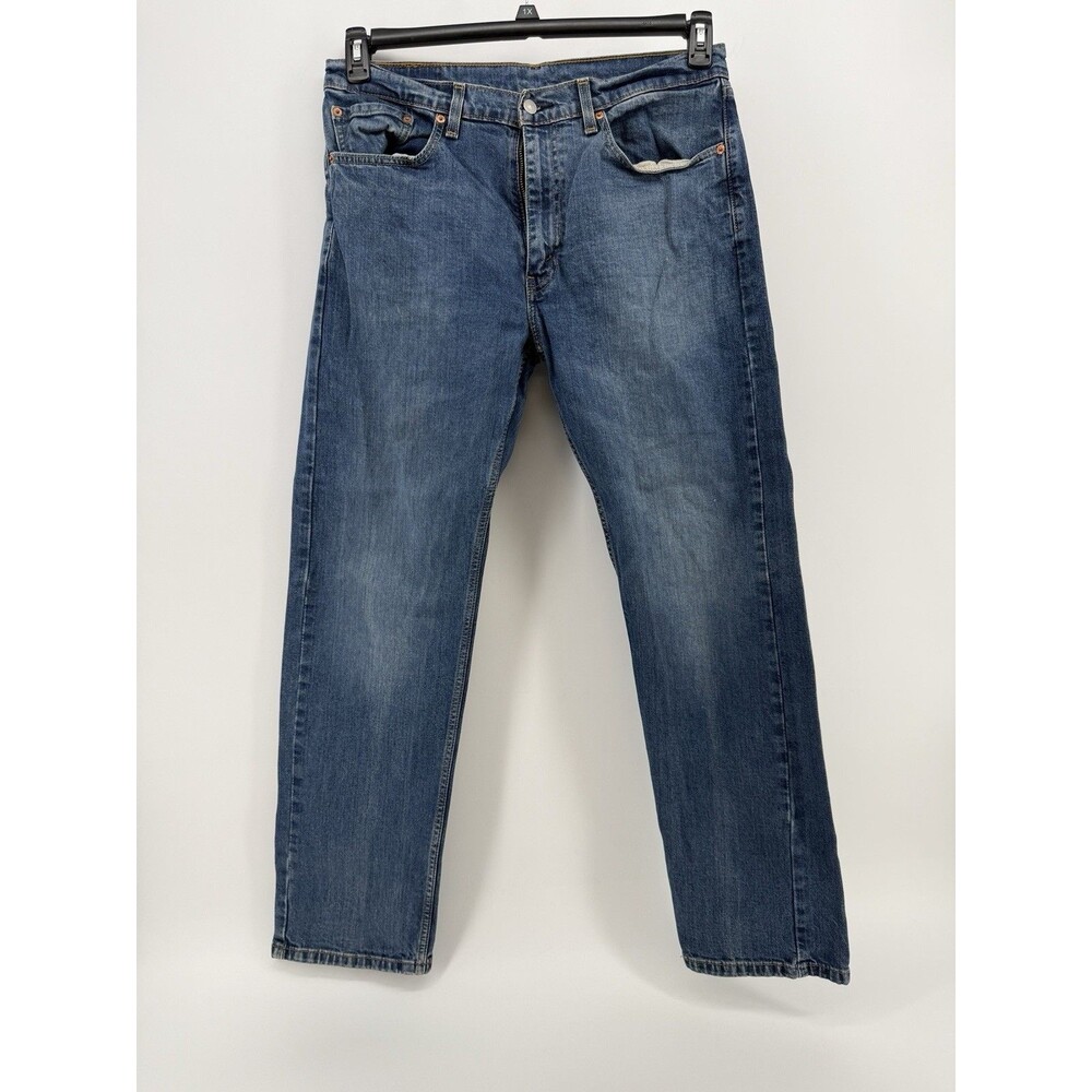 Levis 505 Jeans Men’s 34x32 Blue Medium Wash Denim Pants
